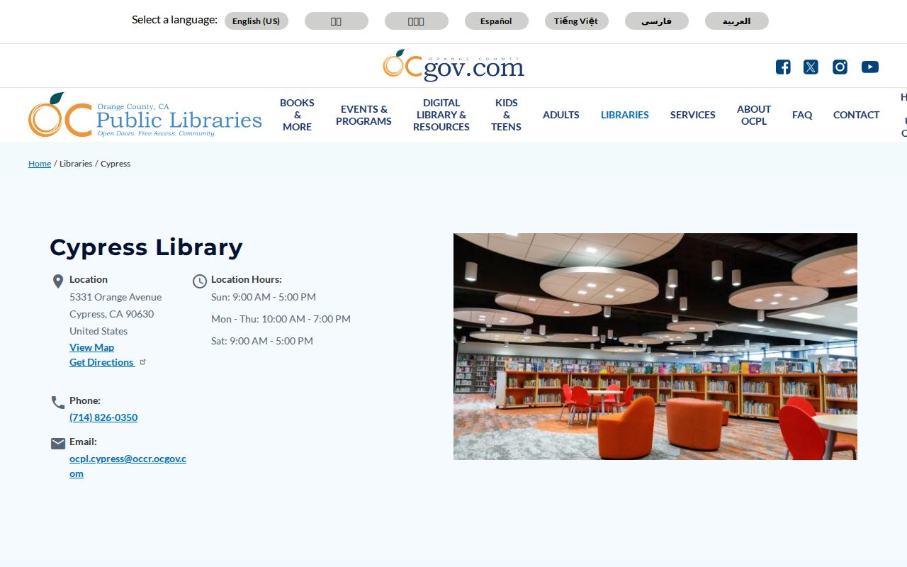 Cypress people directories Cypress Library branch